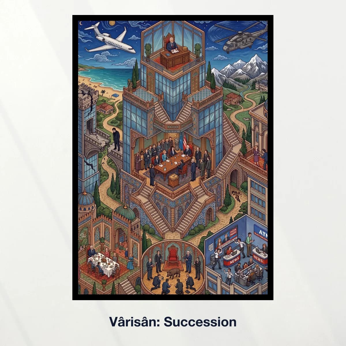 Vârisân: Succession